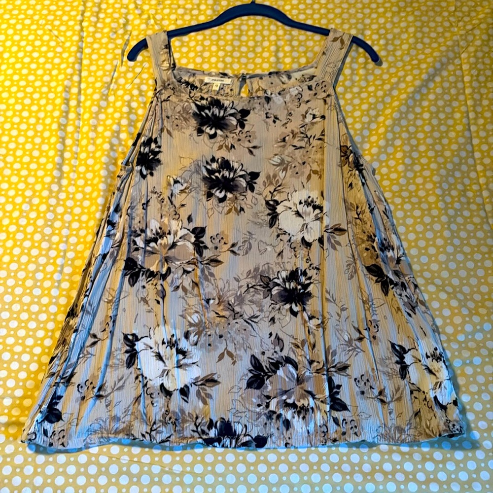 Maurices Mauve Floral Tank